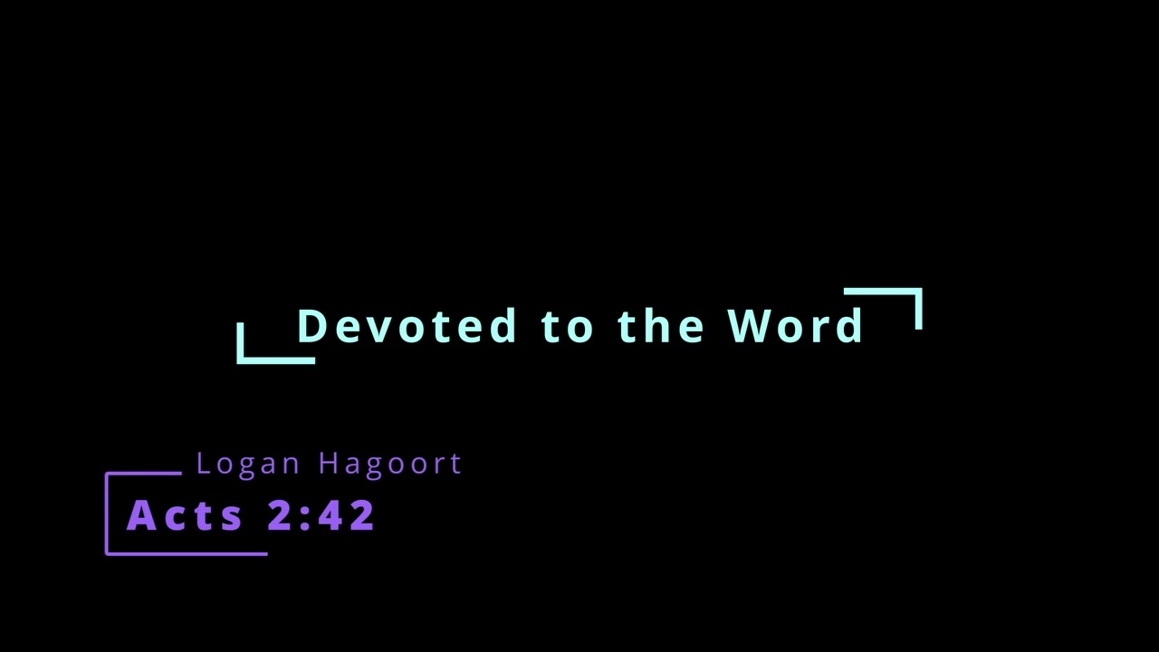 Devoted to the Word
