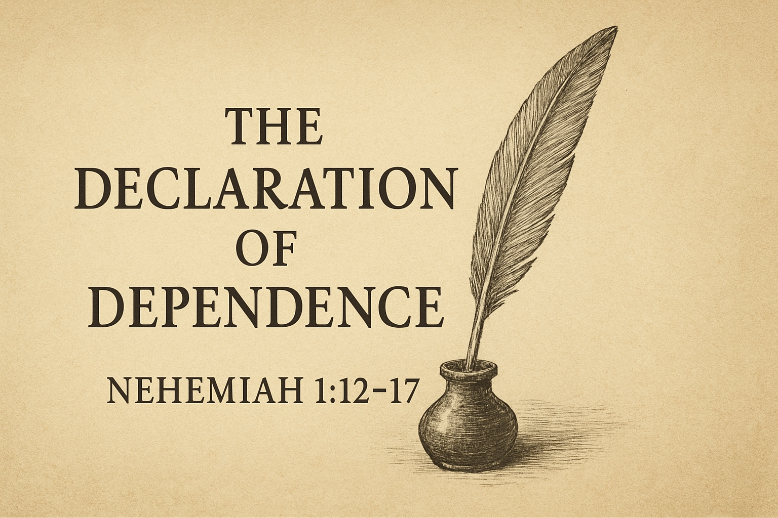 The Declaration of Dependence