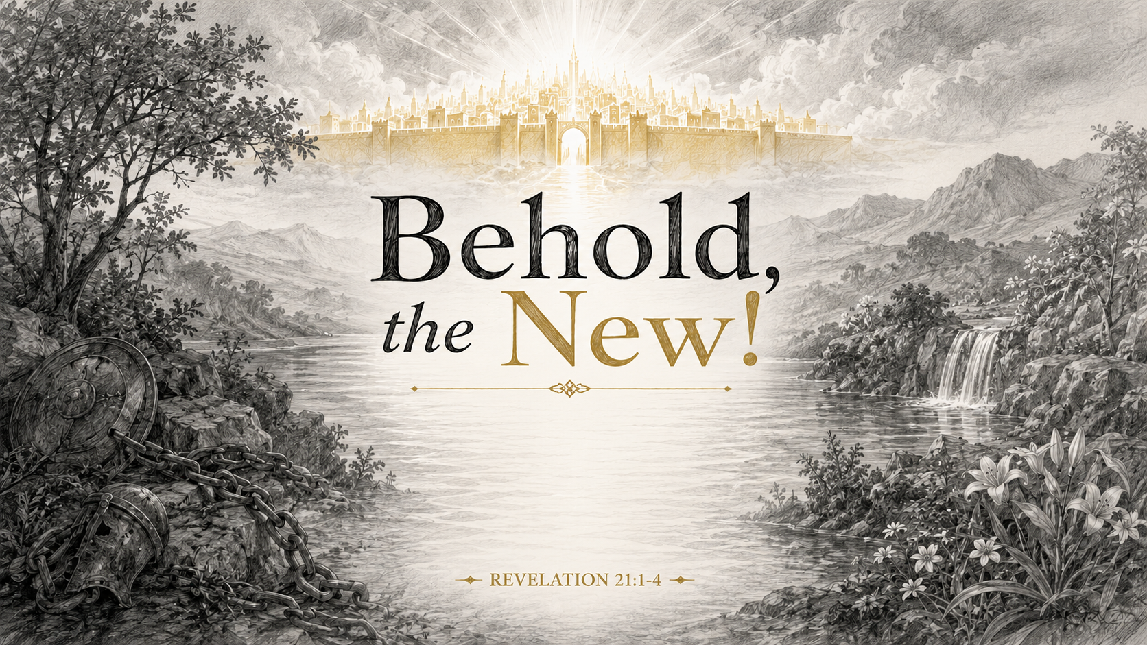 Behold, the New!
